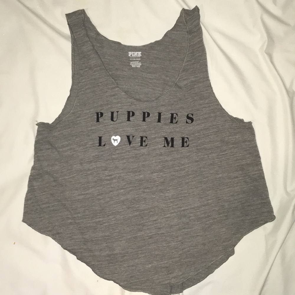 NWOT Vs PINK Puppies Love Me Tank